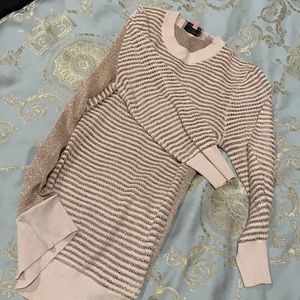 Rose gold stripe top